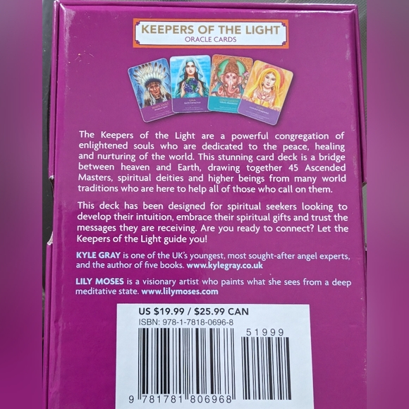 2 for $30 - Keepers of The Light Oracle Deck, EUC - Picture 2 of 2